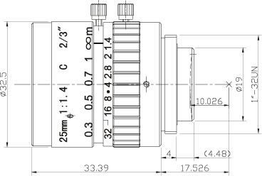 Объектив AZURE PHOTONICS для камеры